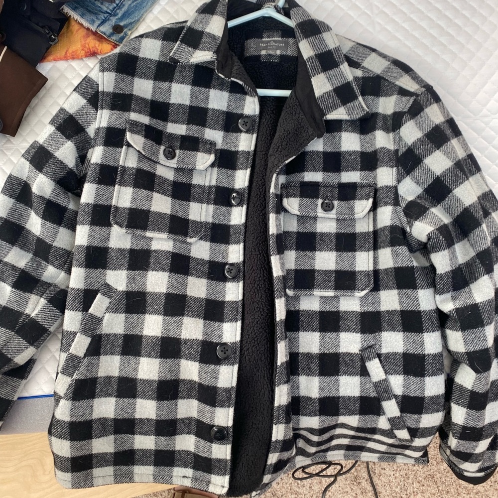 LL Bean fleece lined jacket